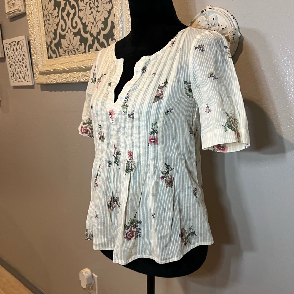 Maeve Floral Print Women's Top - Picture 4 of 13